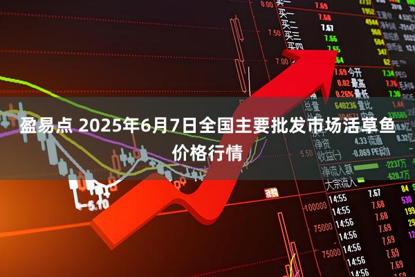 盈易点 2025年6月7日全国主要批发市场活草鱼价格行情